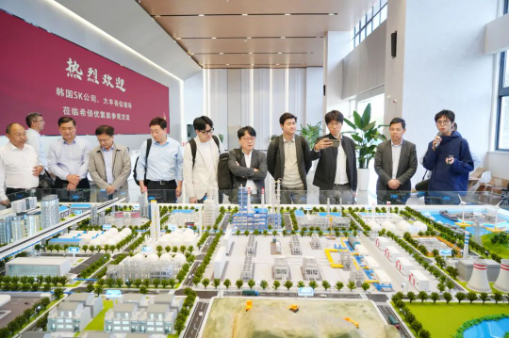 盐城大丰、韩国SK考察团一行来访希倍优氢能
