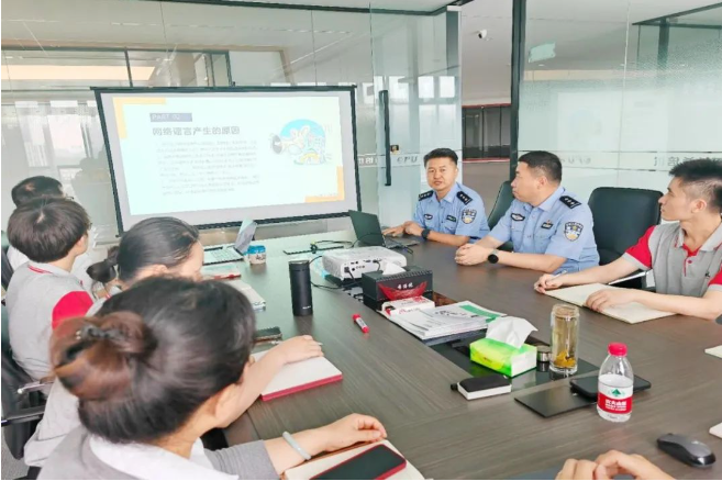 希倍优氢能携手黄埭派出所：共筑网络清朗空间，严打网络谣言